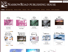 Tablet Screenshot of encouragingbookstore.com